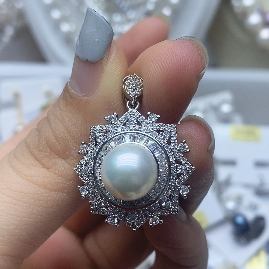 吊坠未镶嵌淡水珍珠