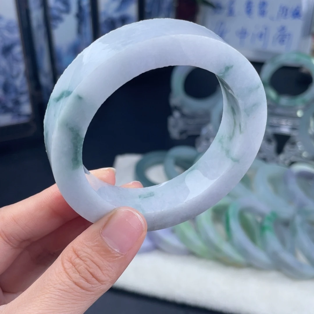 定制翡翠未镶嵌正圈纹裂漏