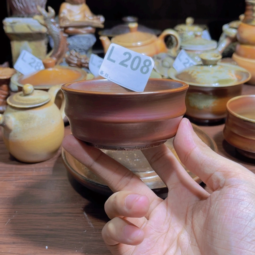 纯手工制作柴烧纯手工制作柴烧杯208