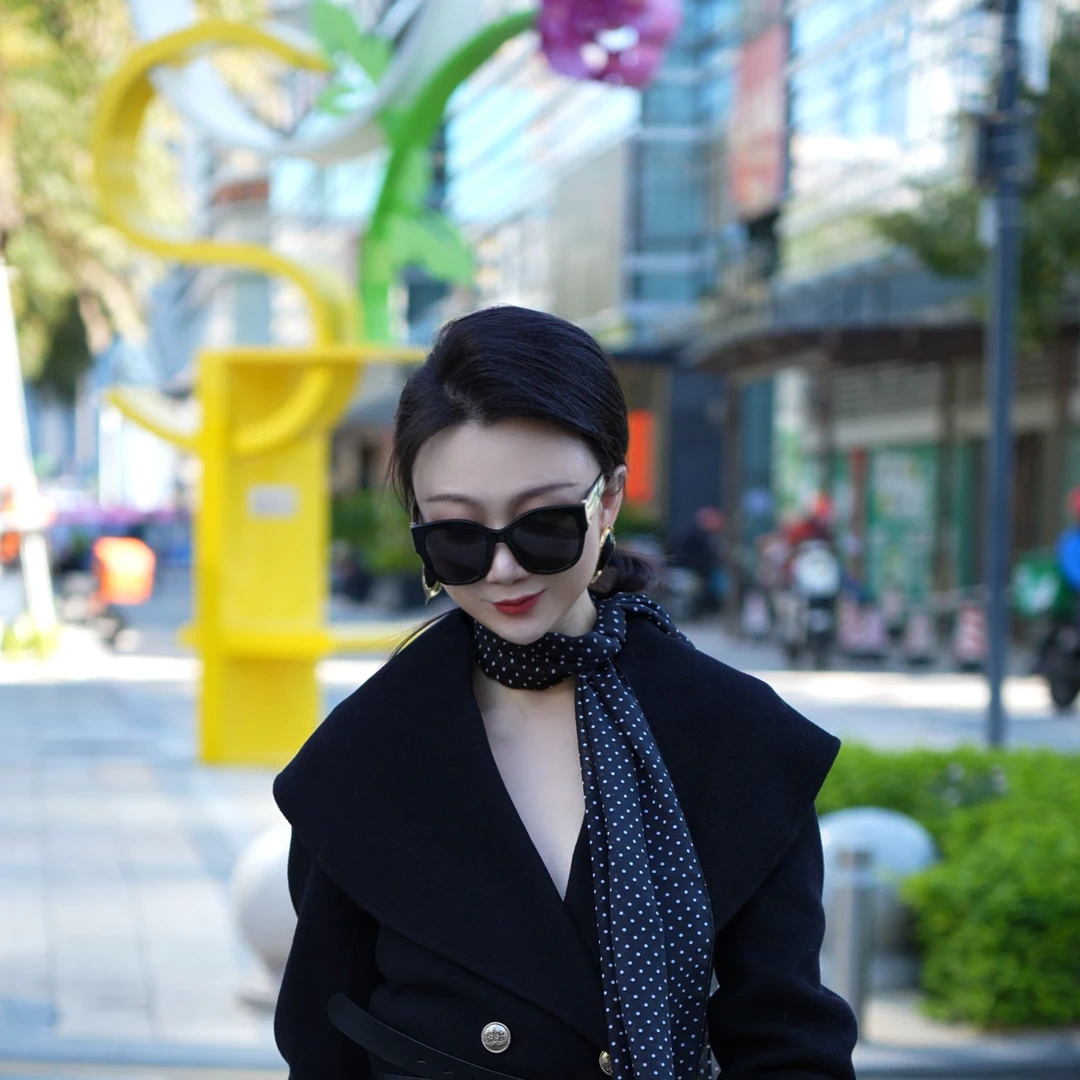 JONAH'S 暖冬绒绒' 大翻领羊绒大衣30（90666）