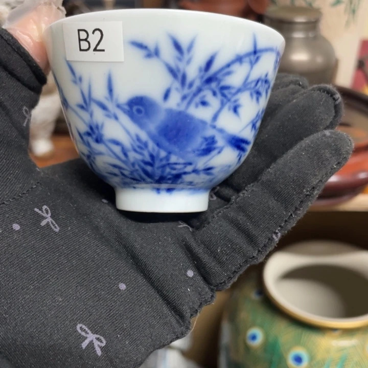 紫砂茶杯人生海海尽兴开怀