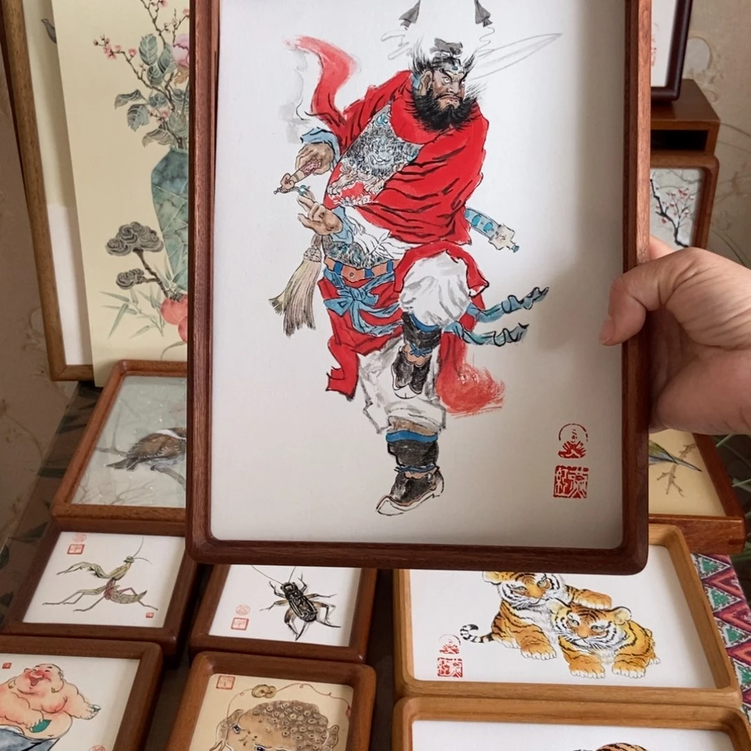 手绘壁纸都没拍成图就