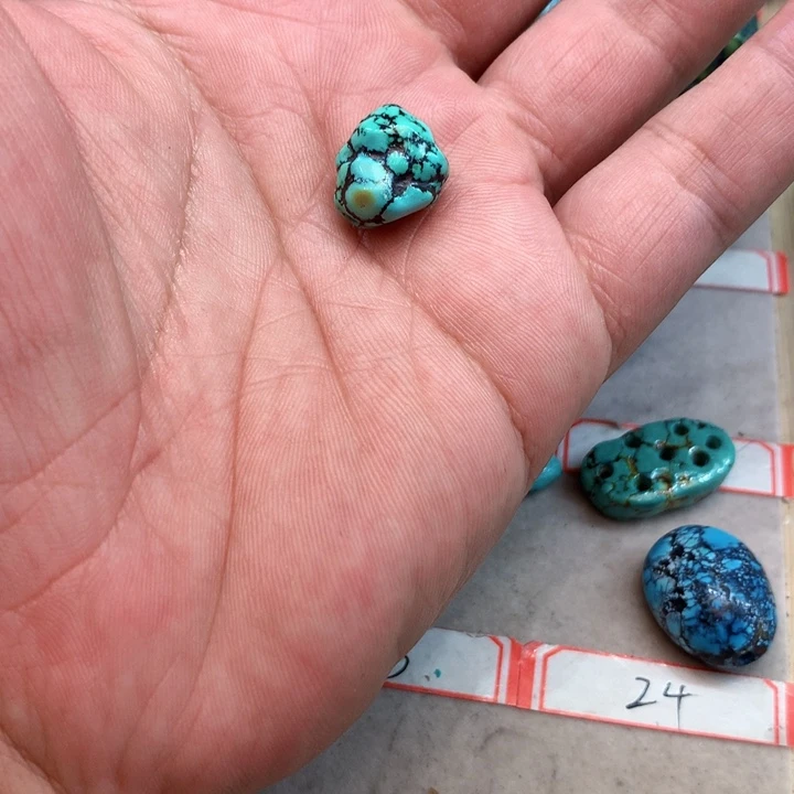 未镶嵌绿松石吊坠(不含链)