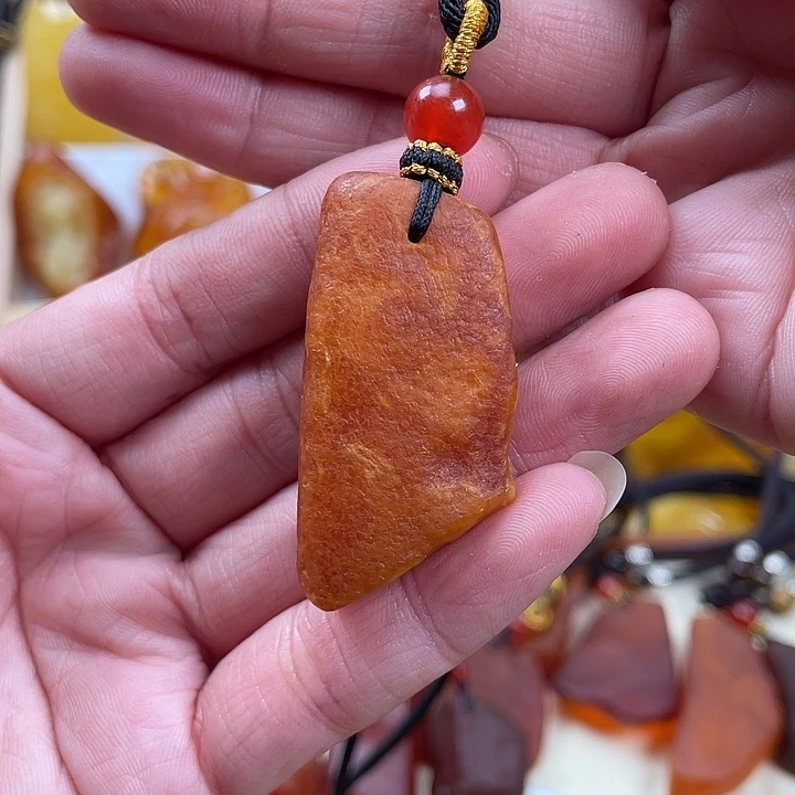 蜜蜡项链未镶嵌9.5克