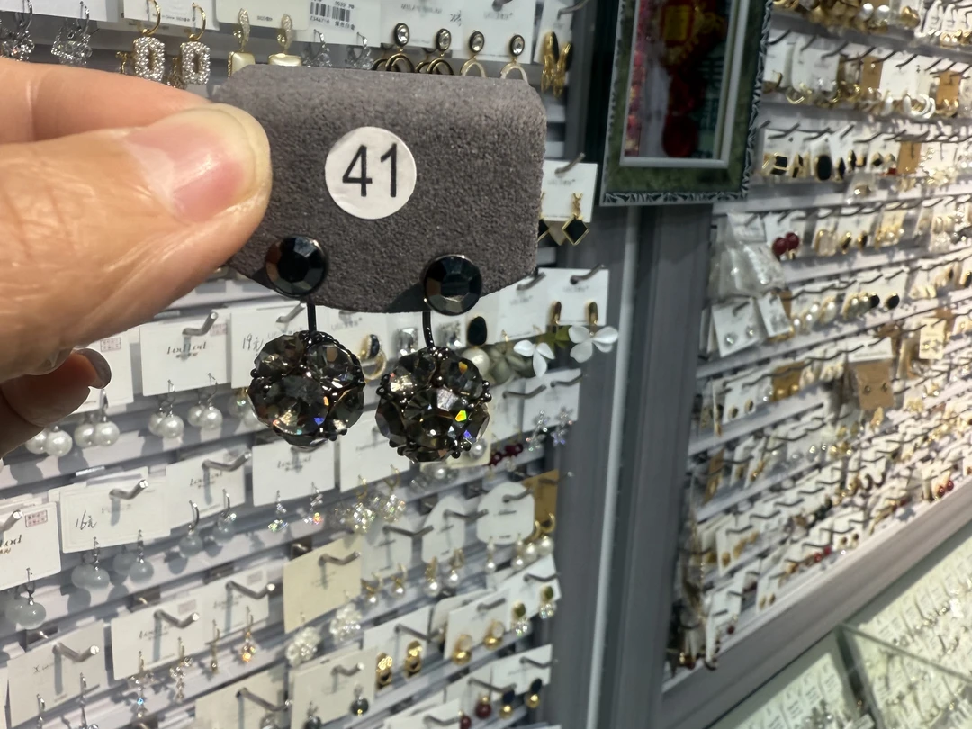 钨合金锆石耳饰 百搭一款两戴气质小众款耳饰