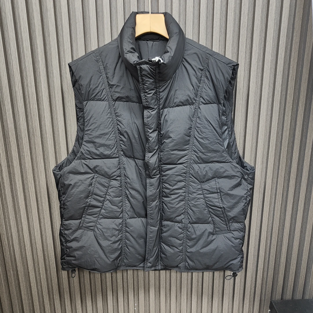 羽绒马甲男立领冬季背心潮流男士外套潮流百搭上衣（微瑕）25273