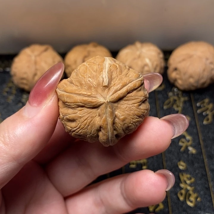 浅***风吊坠文玩核桃文玩核桃异形单只