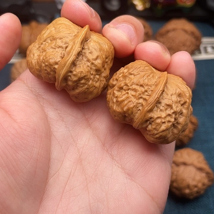 文玩核桃把件一帆风顺32尺