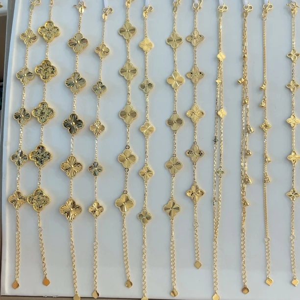 【不支持无理由退】 足金999.9手链拍一发一时尚百搭精致链简约