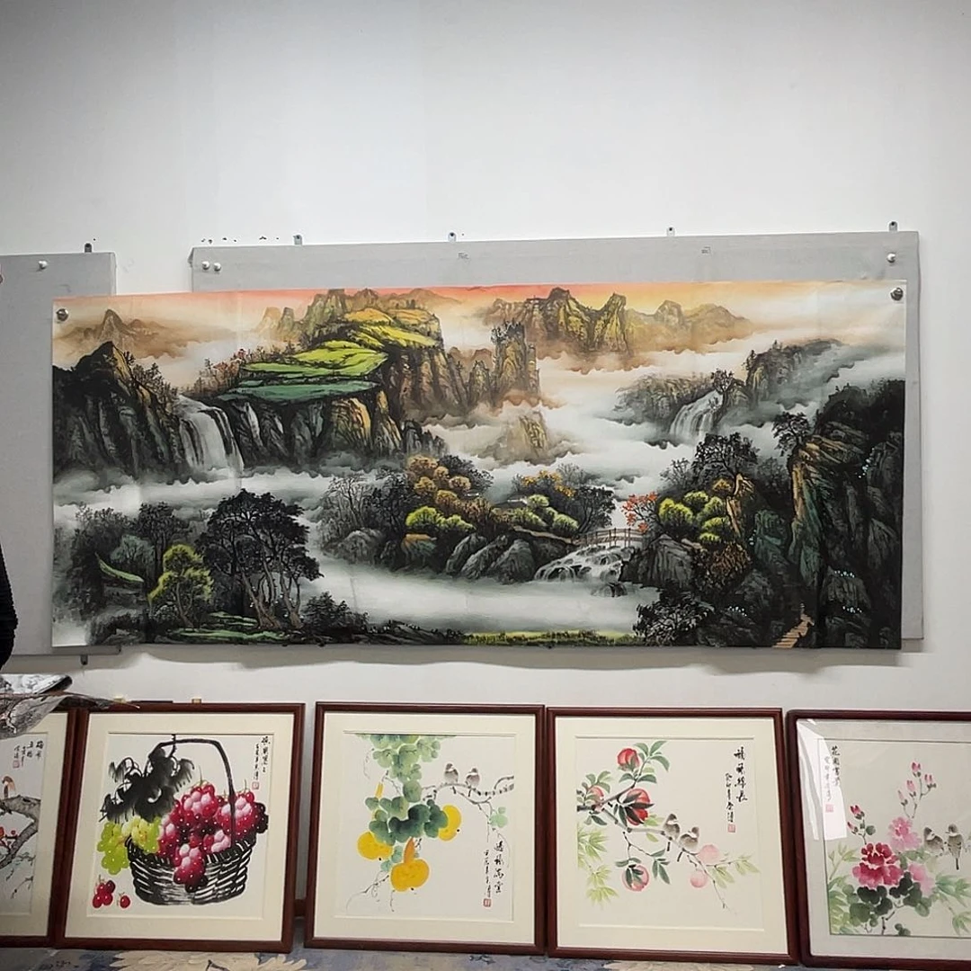 国画山水画作品欣赏4