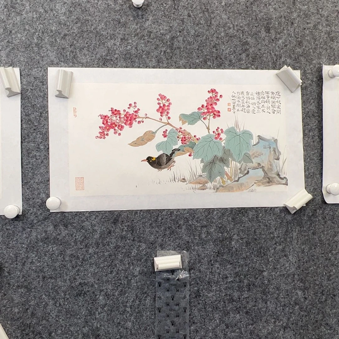 纸本（f35153）庭下秋棠 书画