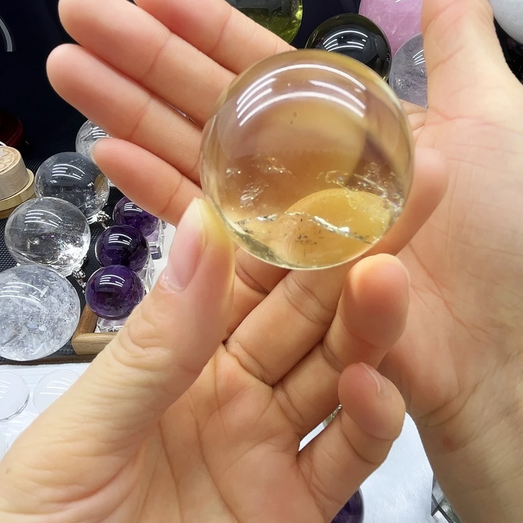 珠宝半成品未镶嵌水晶4.0公分