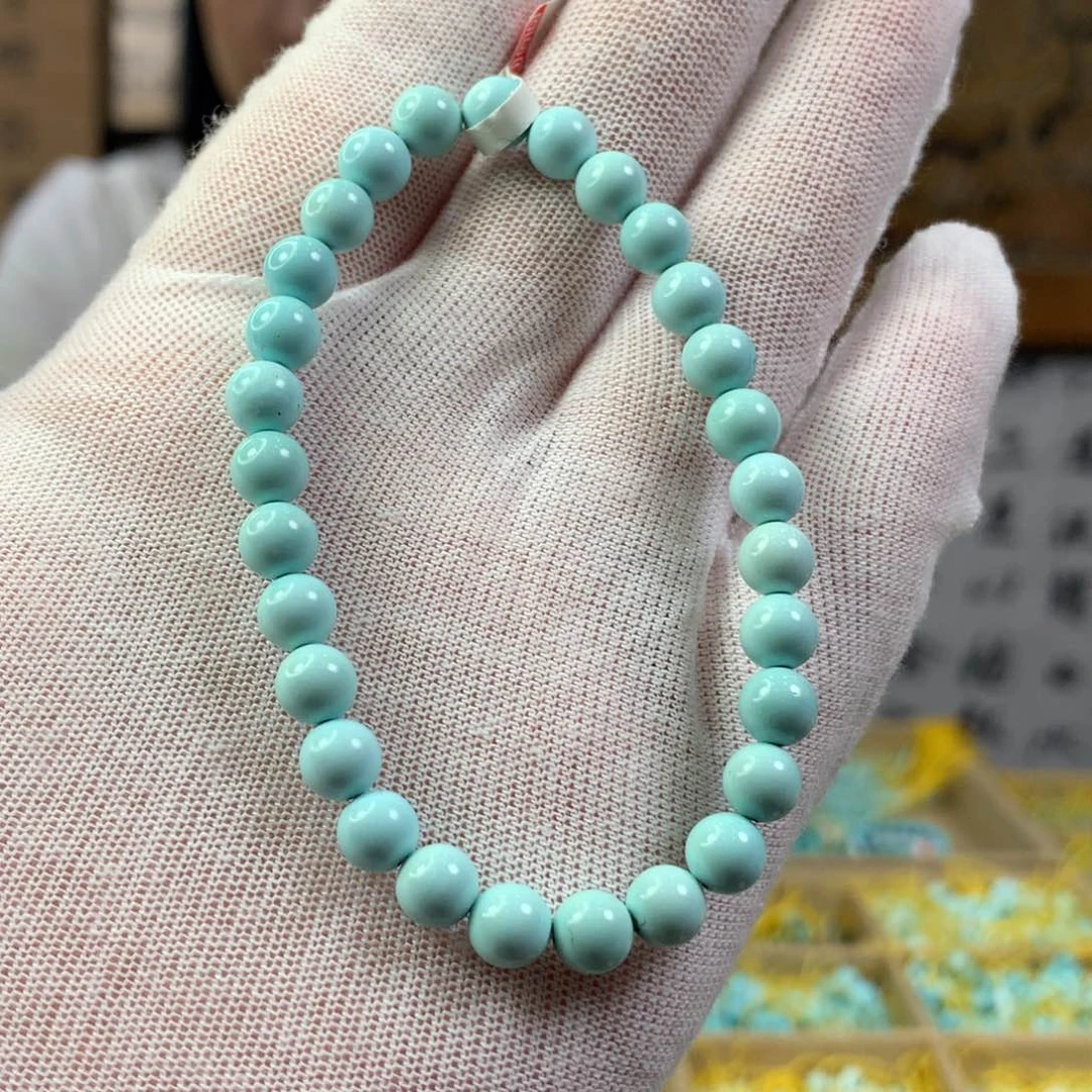 绿松石未镶嵌挂件