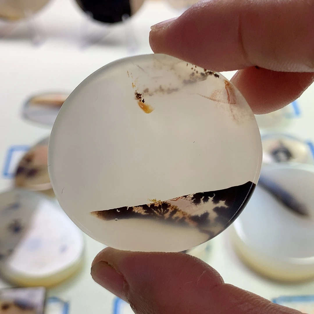 未镶嵌玛瑙/玉髓珠宝半成品