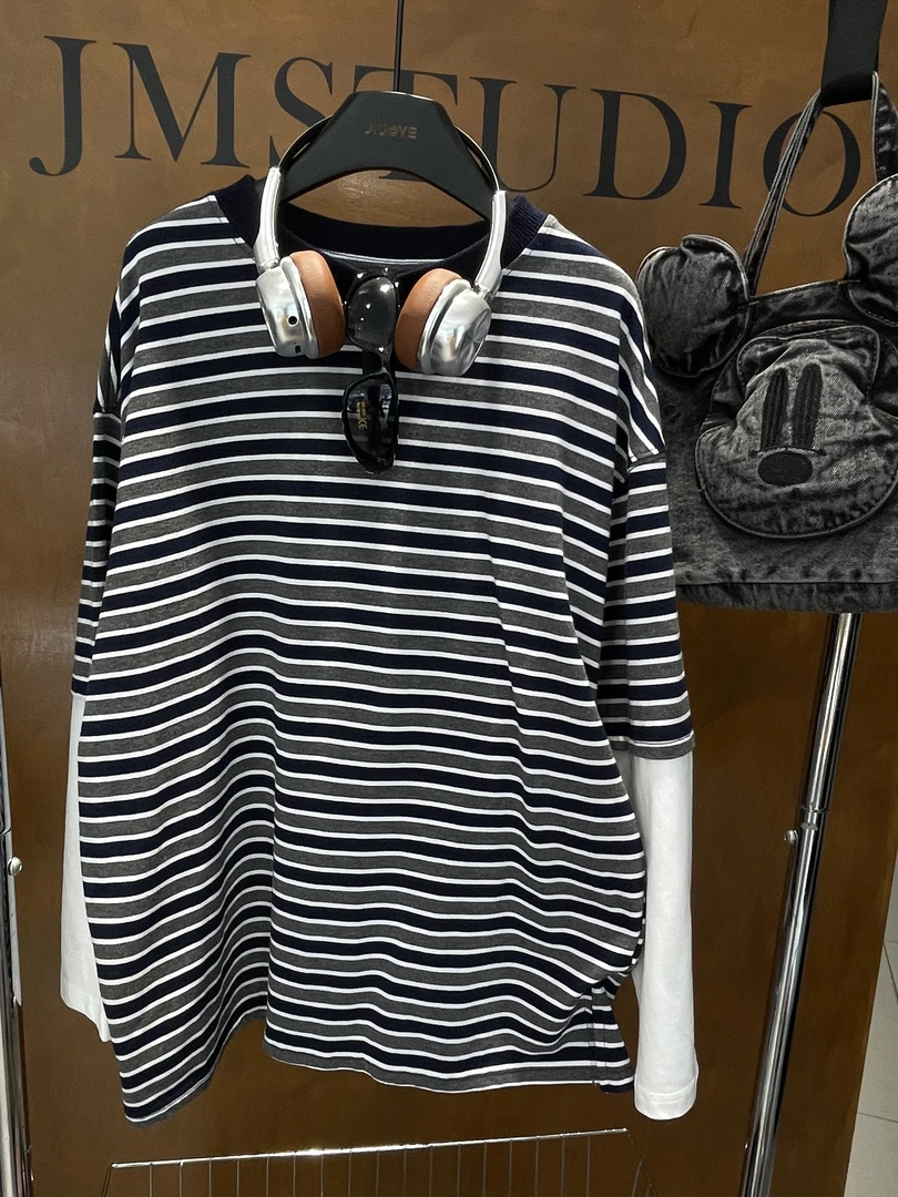 #313       秋季长袖T