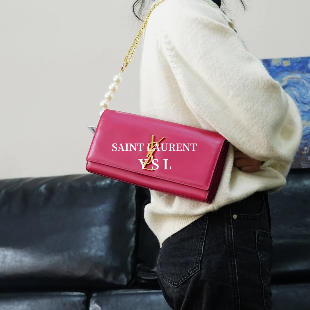 95新 YSL/圣罗兰 单肩链条包/WS01124137/4137