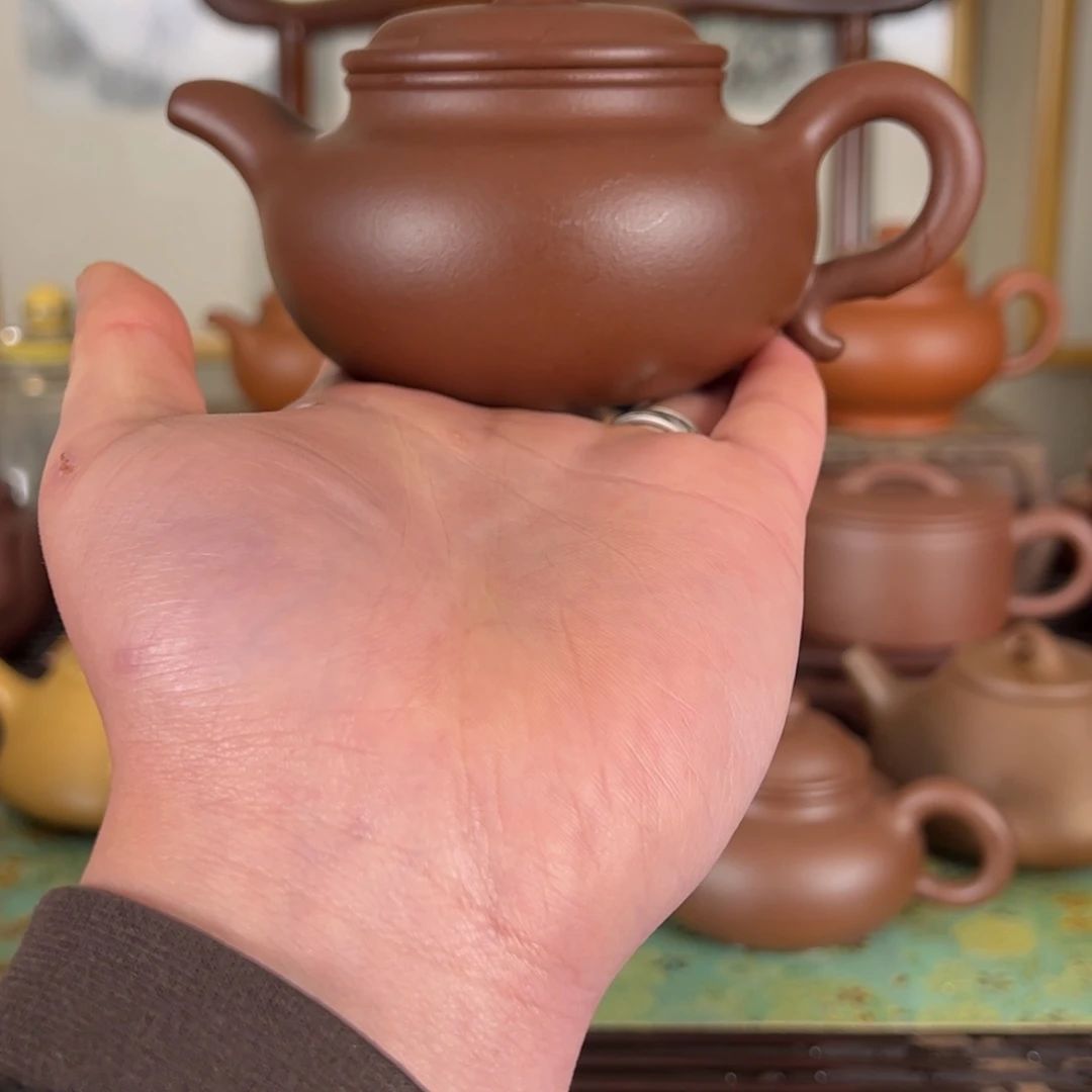 紫砂茶壶真*全手工底槽清仿古230c