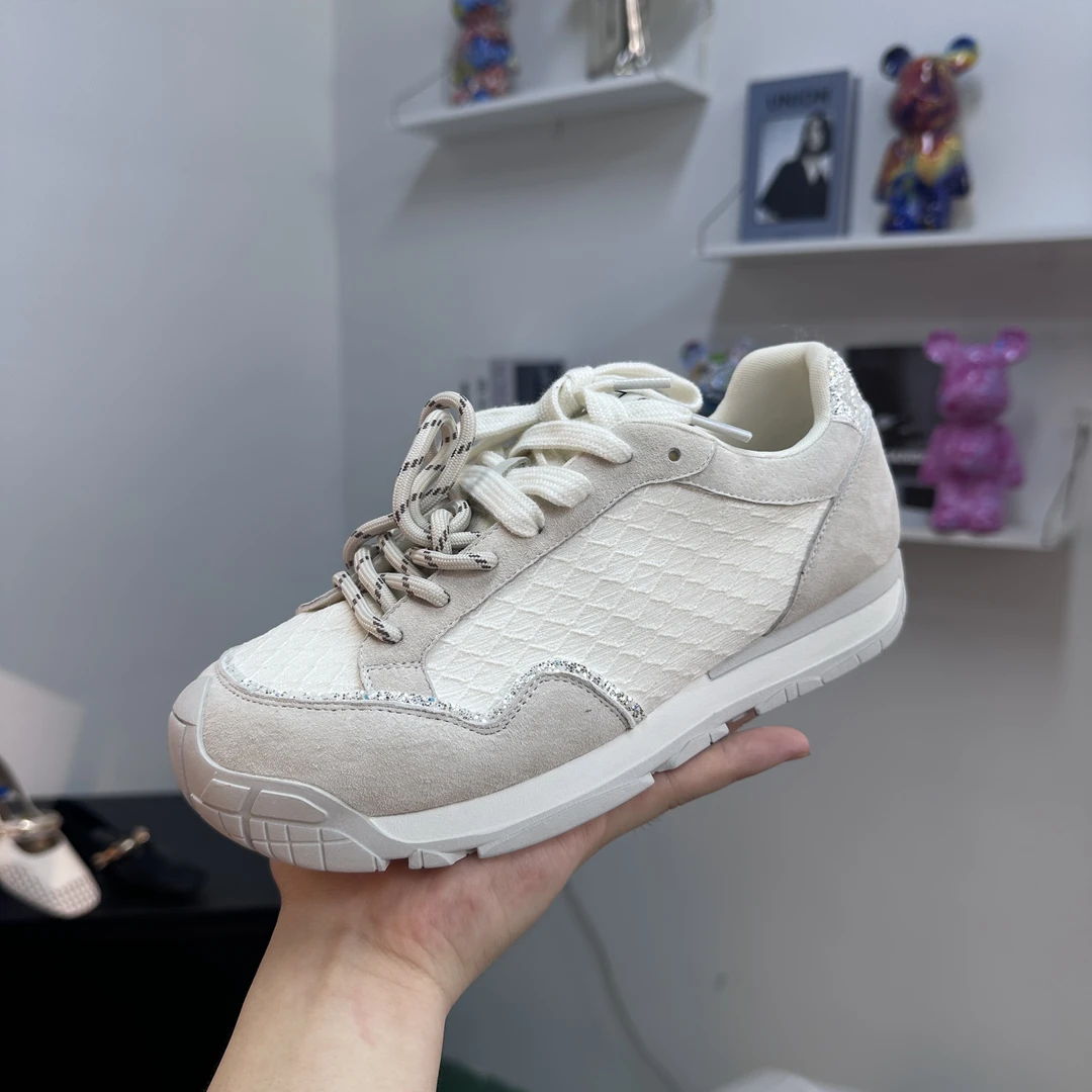 新款2025板鞋百搭运动鞋阿甘鞋真皮软底德训373J