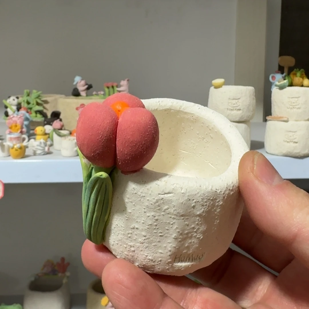 厂家直销手工花盆摆件