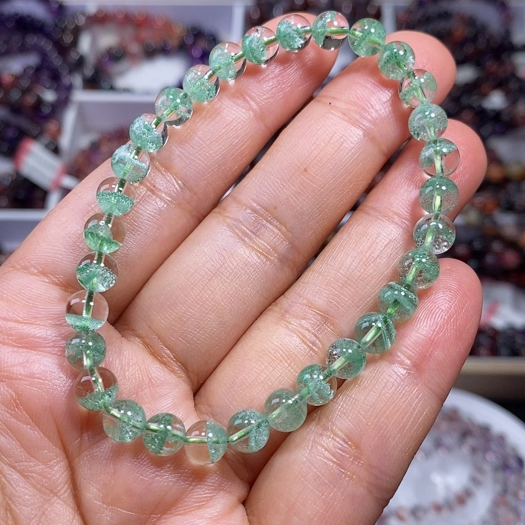 水晶未镶嵌手链翠幽灵