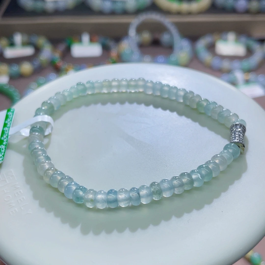 未镶嵌手链翡翠买断价不退不换