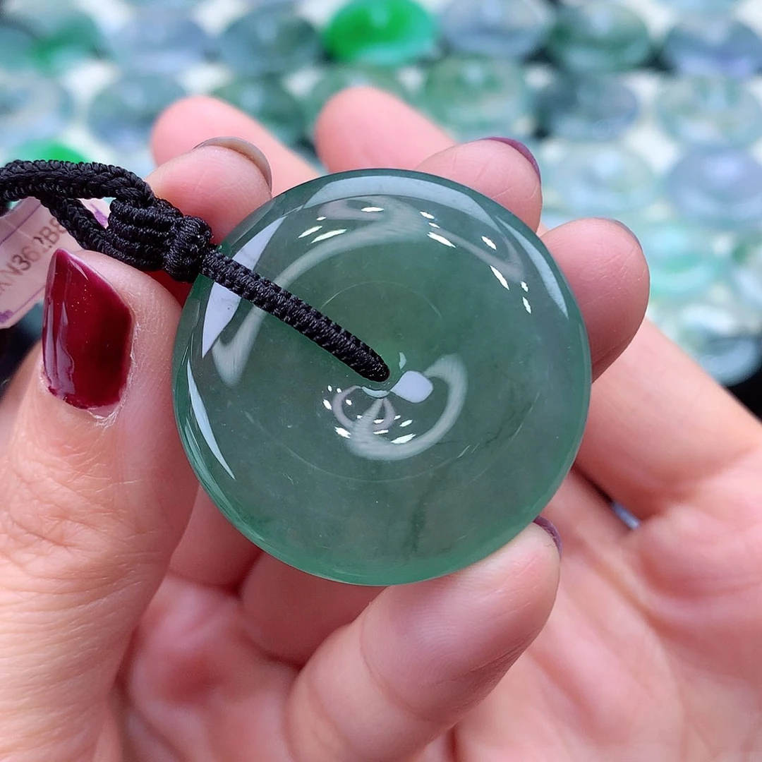 颈饰未镶嵌翡翠编号30-尺寸33/6.9