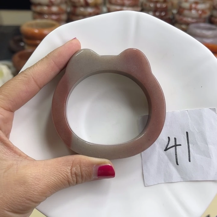 石英质玉圈口56未镶嵌