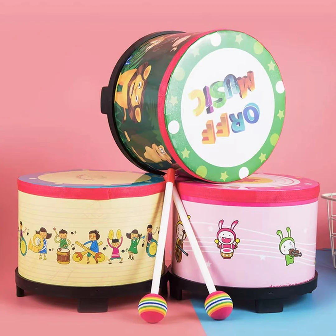 幼儿园鼓打击乐器早教儿童小鼓0-3岁手拍鼓婴儿儿童鼓鼓乐器打鼓