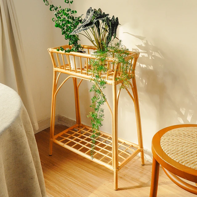 多层实木花架子客厅落地式阳台装饰置物架多肉绿萝植物摆放花盆架