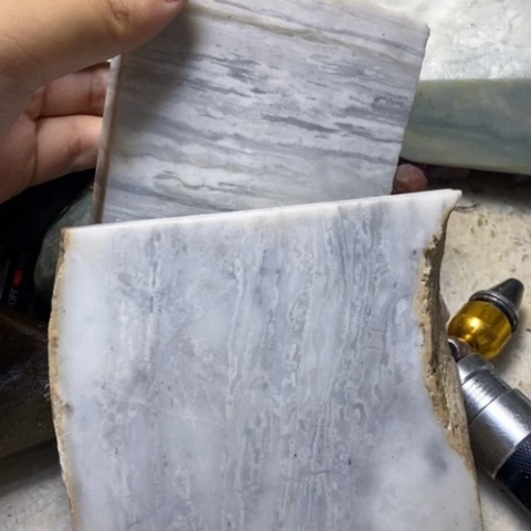 透闪石质玉未镶嵌珠宝半成品