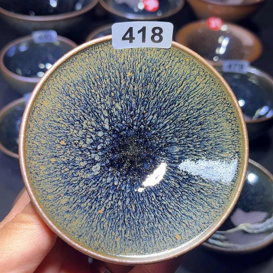 茶盏黄毫灯盏主人杯418