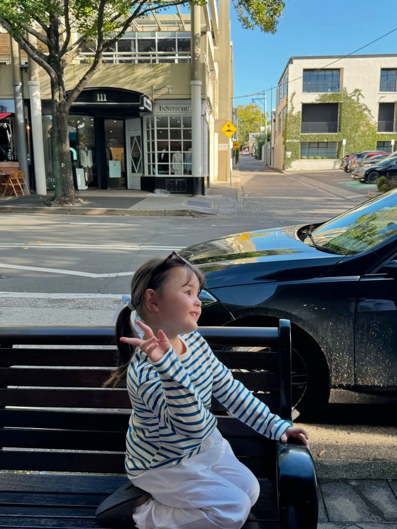 Enya小蘑菇 春季新款儿童外穿条纹长袖T恤