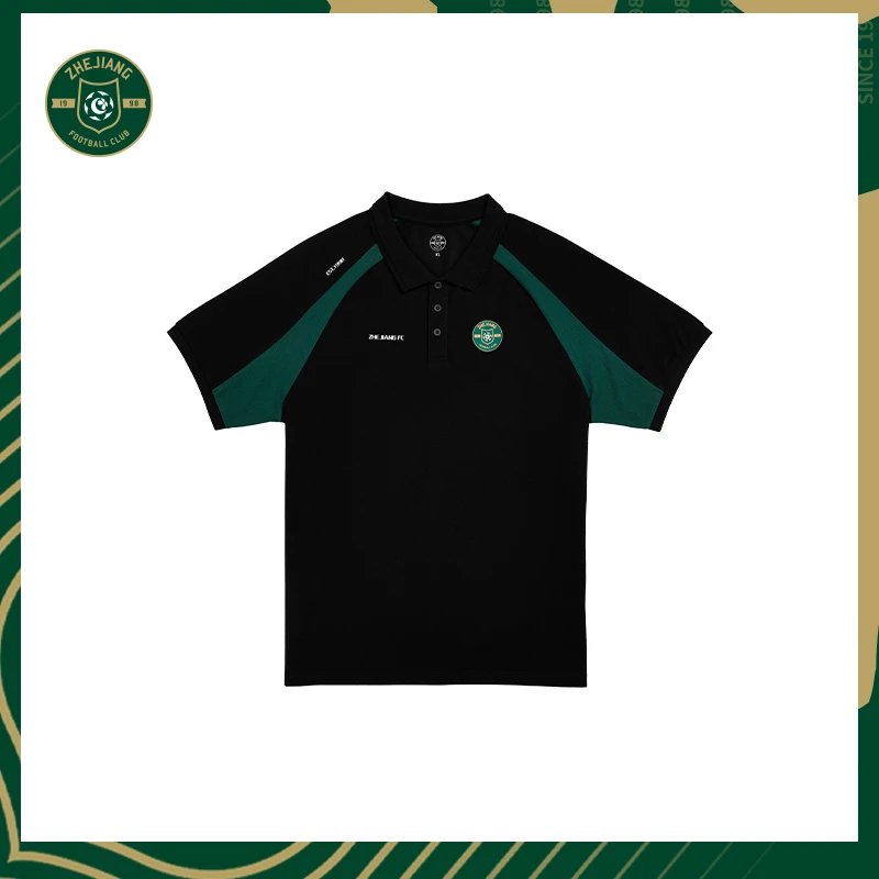 浙江职业足球俱乐部官方正品夏季运动休闲POLO衫短袖