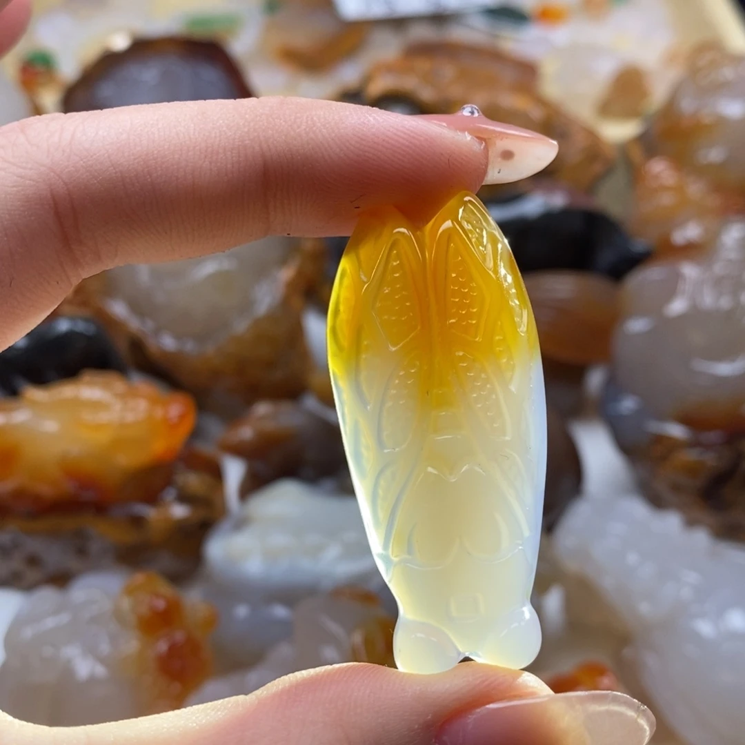 玛瑙/玉髓未镶嵌颈饰