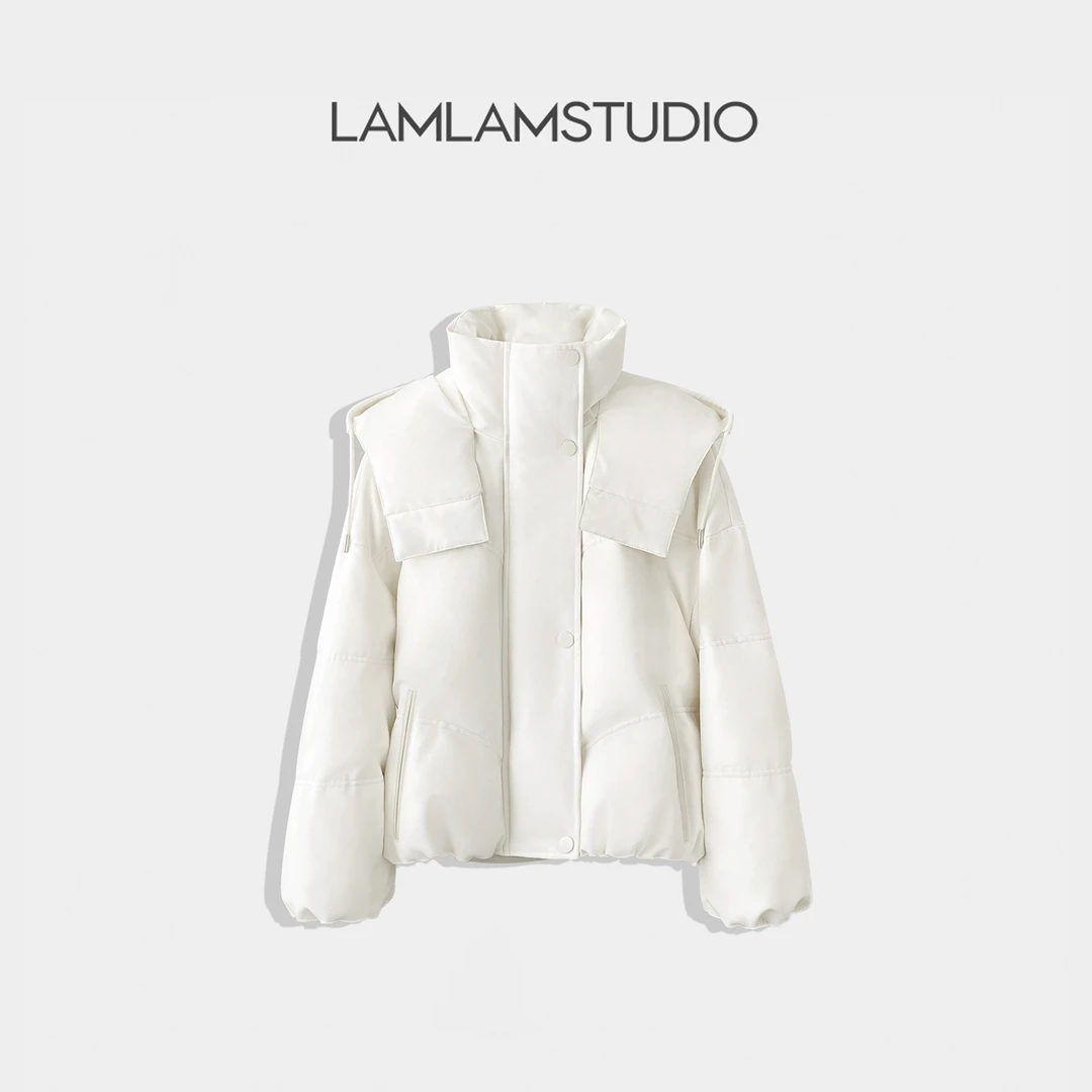 ”冬日恋岛“羽绒服女装长款保暖秋冬冬季 张一琳 L2411020W