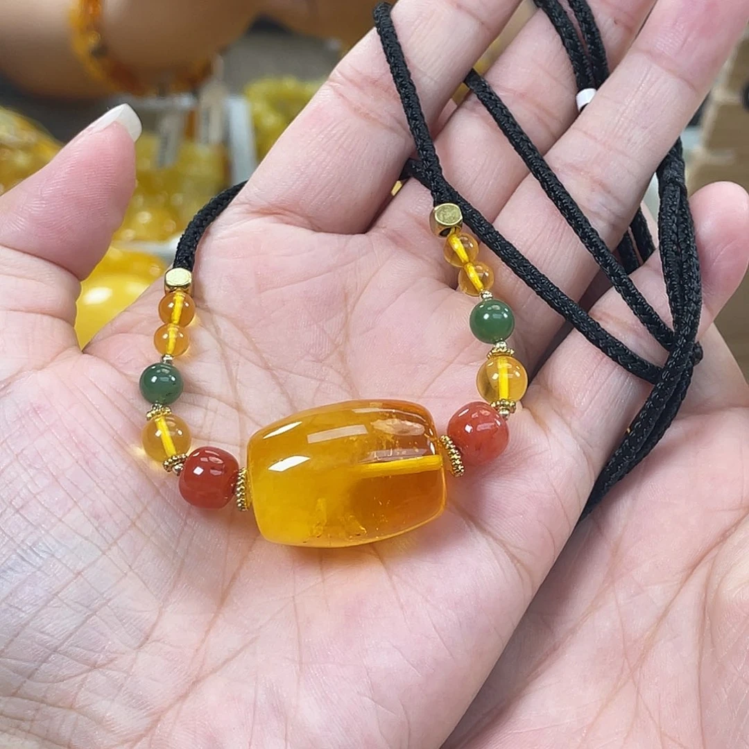 琥珀未镶嵌裸石h21