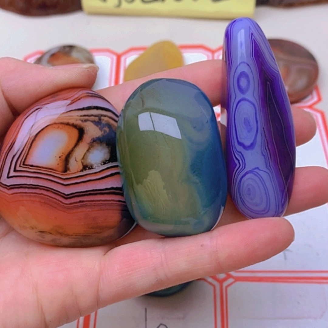 【闪购商品】玛瑙/玉髓珠宝半成品未镶嵌小*宸