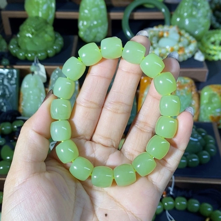 未镶嵌手链和田玉自*光