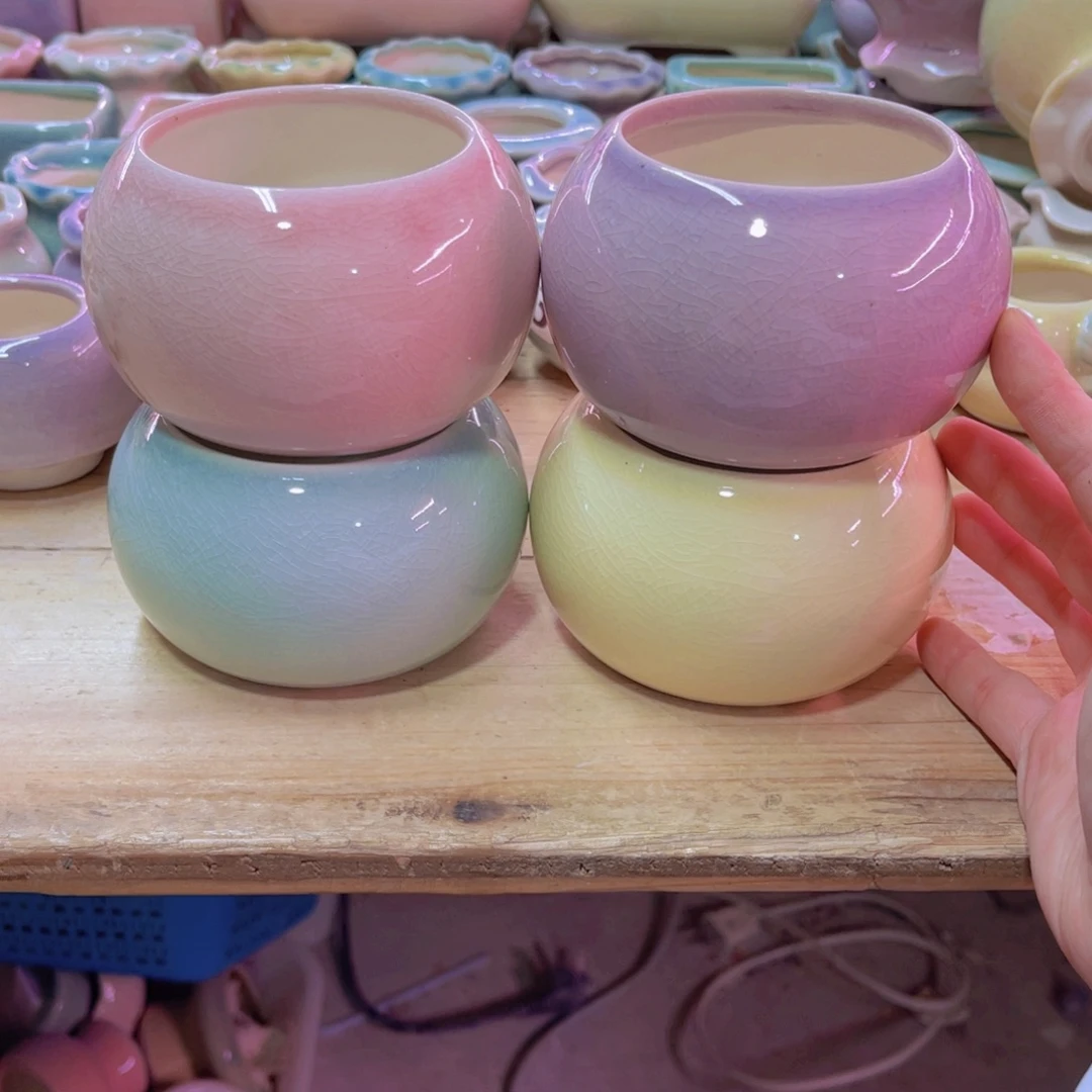 陶瓷花盆当场凑满12包邮