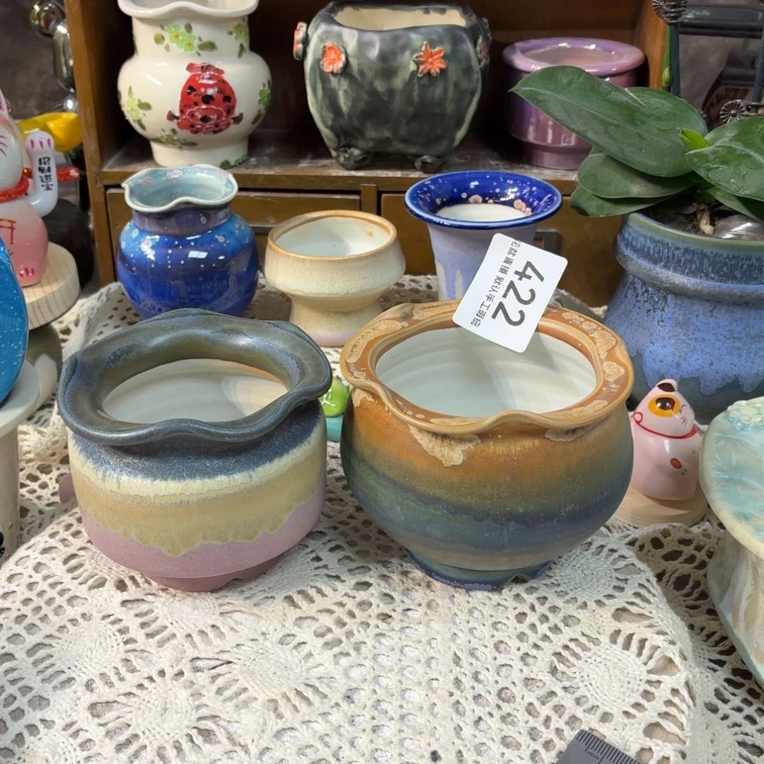 景德镇陶瓷花盆艺术点赞福利