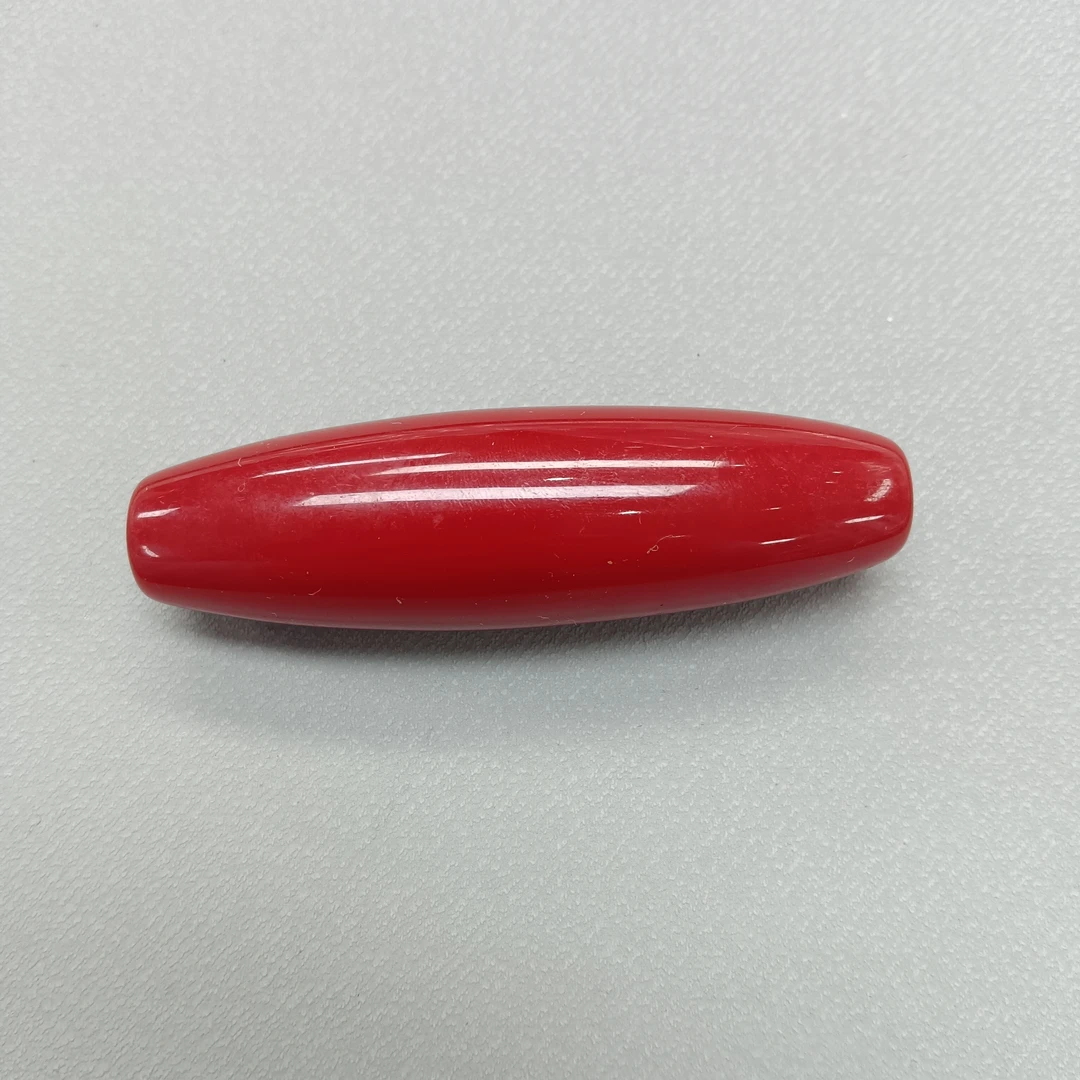 M72号-红色桶珠吊坠