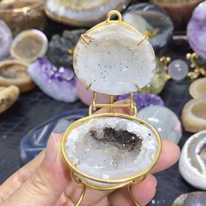 未镶嵌珠宝半成品紫晶