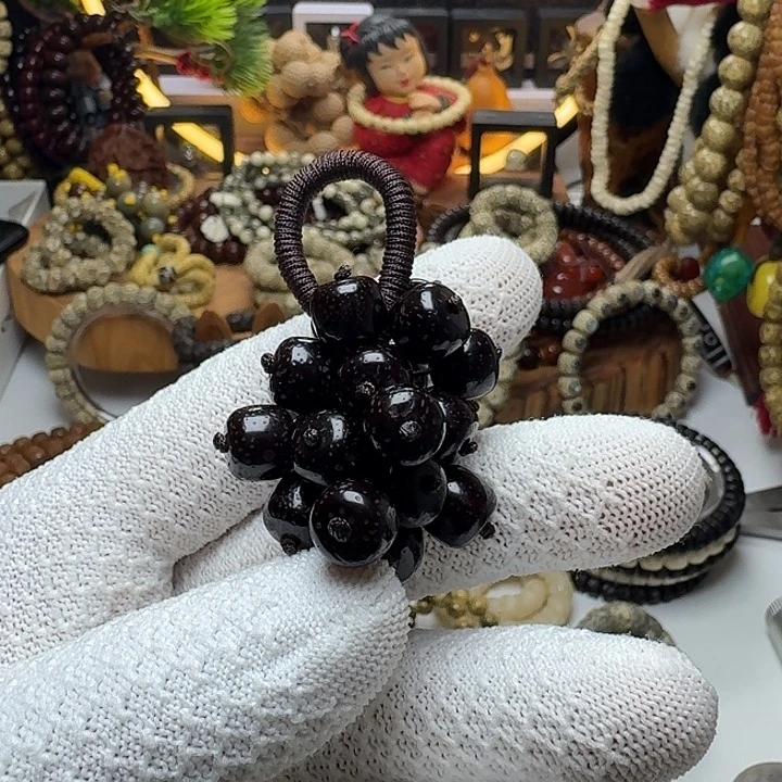 手串星月菩提7号车尺寸10.9朱供葡萄单圈