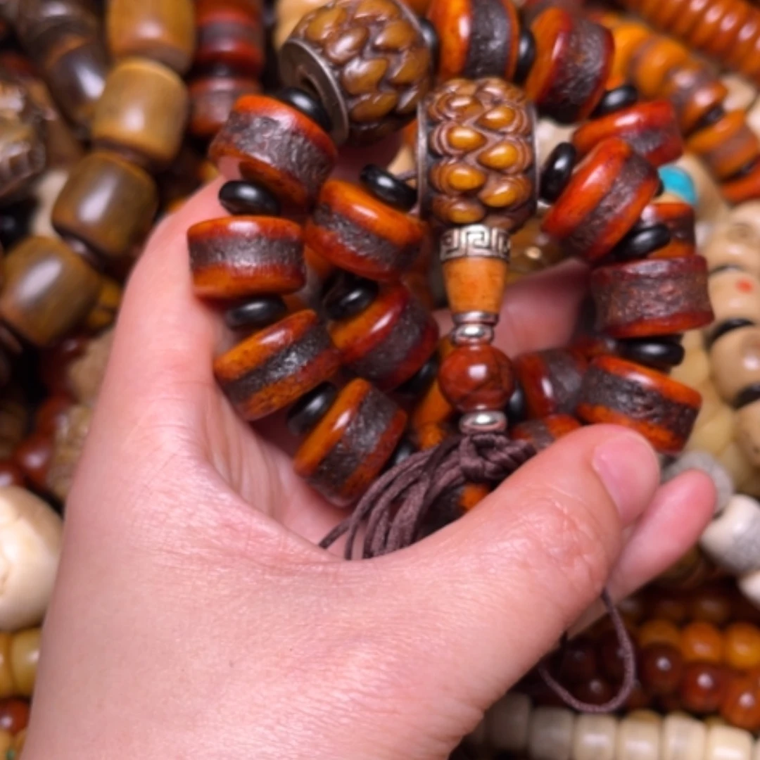 【闪购商品】牛骨手串/手链牛骨18×18颗