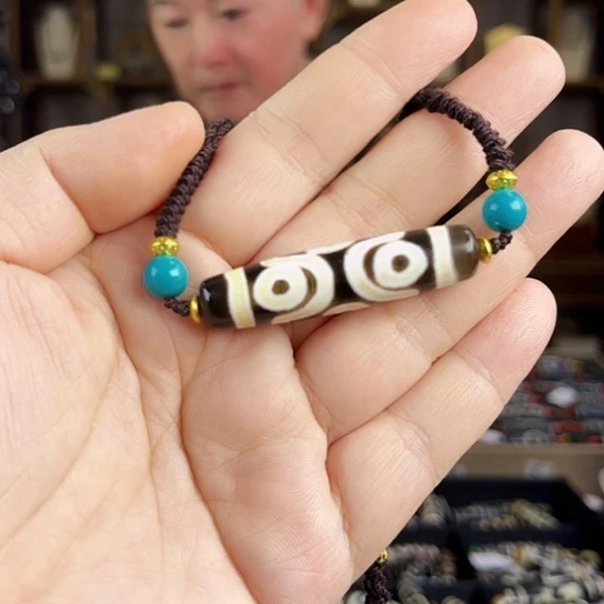 玛瑙/玉髓颈饰合金