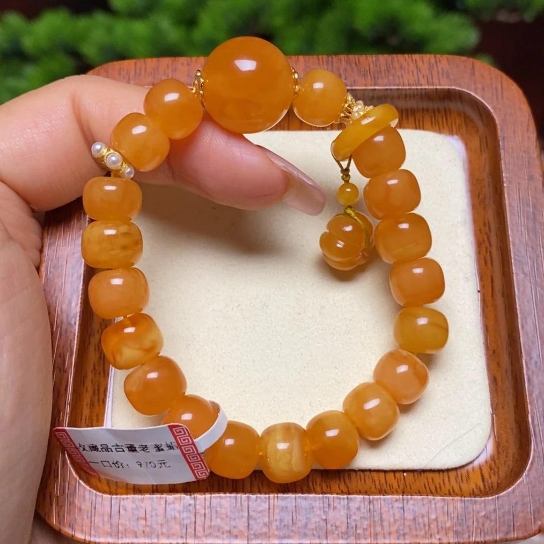 【闪购商品】手链蜜蜡未镶嵌手串