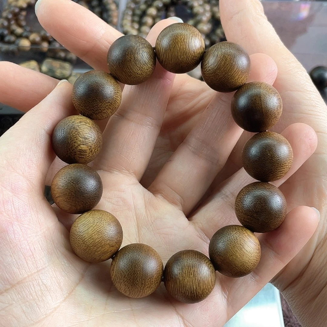 沉香手串我**凡越南芽庄白棋