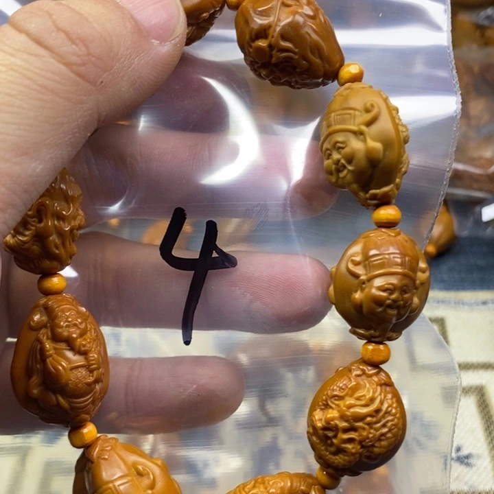 橄榄核手串/手链橄榄核雕工艺手串