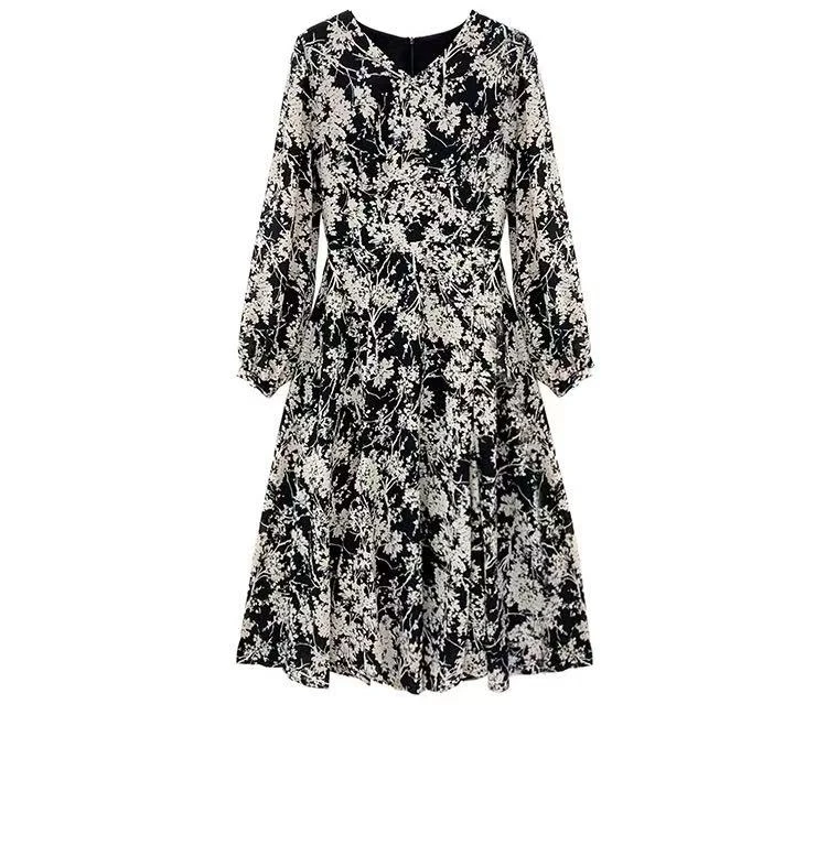 【可可心选】618福利新款之家的花色图案(树木有灵)连衣裙