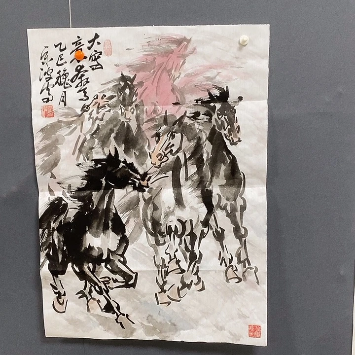 国画宋波45.68手绘画芯